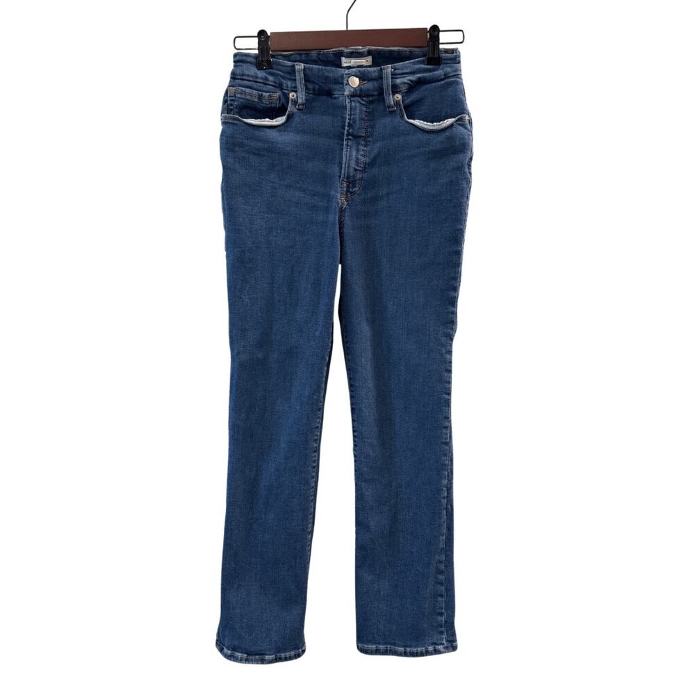 Good American Women’s Good Legs Straight Jeans Size 6